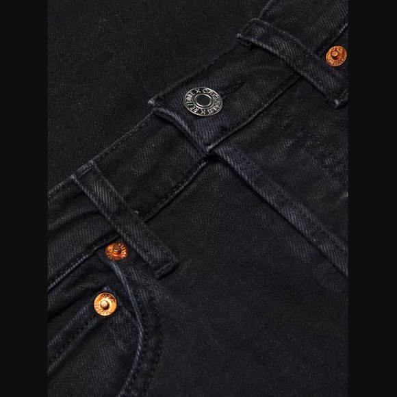 Re/Done 90's High Rise Ankle Crop Jean Size 28 - Picture 5 of 16